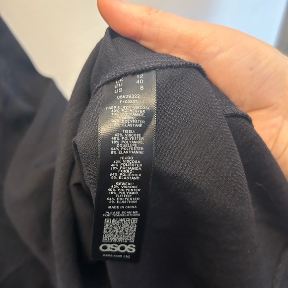 BNWT Dark Navy Bridesmaid Dress size 8 - Picture 6 of 7